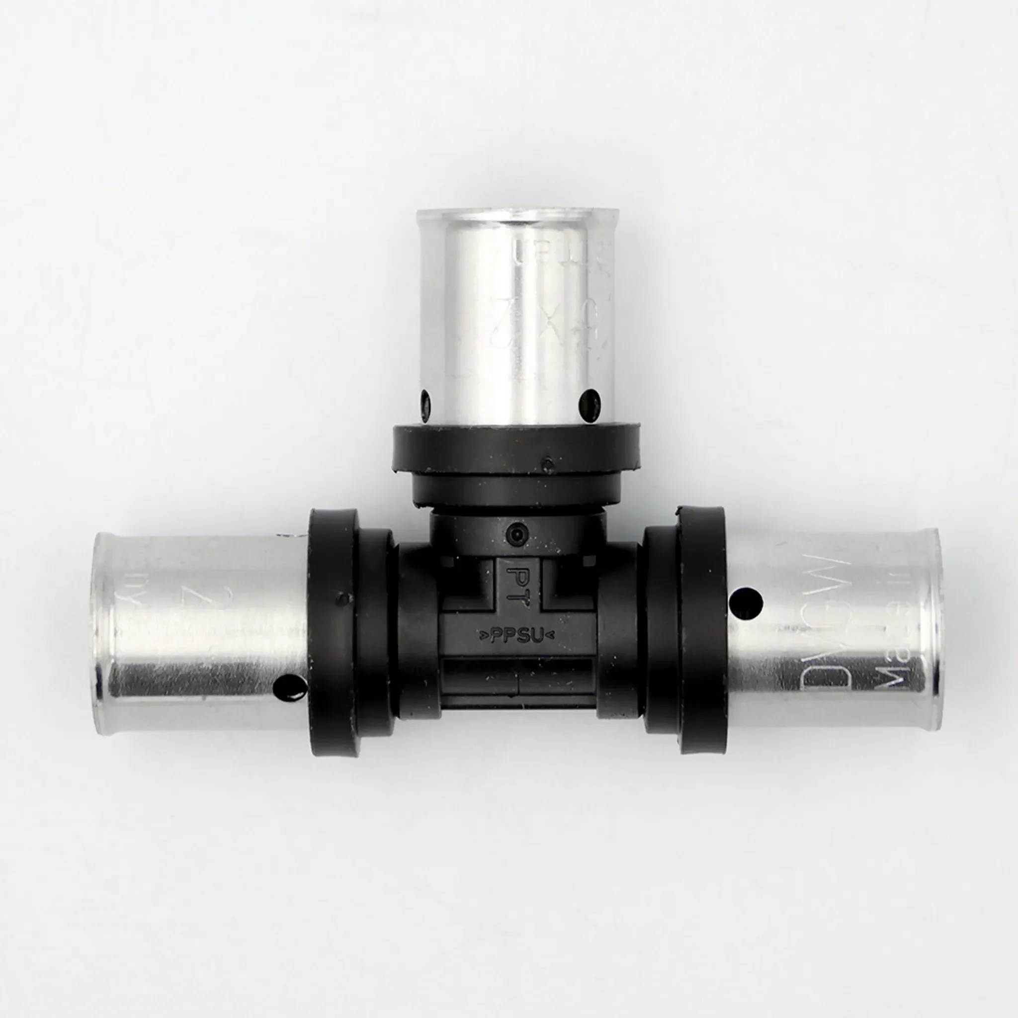 Pipetec Press-T-Stück PPSU 16 × 2 mm – allseitig gleich